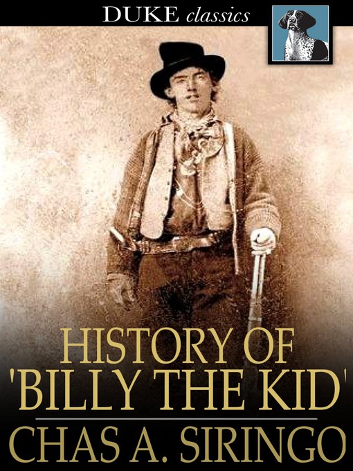 Cover of History of 'Billy the Kid'
